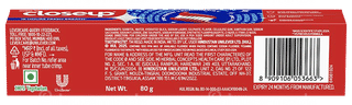 Closeup Everfresh+ New Zinc Fresh ++++ Toothpaste 80Gm