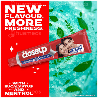 Closeup Everfresh+ New Zinc Fresh ++++ Toothpaste 80Gm