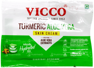 Vicco Vajradanti Paste 100 With Turmeric Aloe Vera Skin Cream 7Gm Free