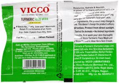 Vicco Vajradanti Paste 100 With Turmeric Aloe Vera Skin Cream 7Gm Free