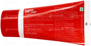 Candy Cop Pro 6+ Years Bubblegum Flavour Toothpaste 50Gm