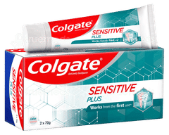 Colgate Sensitive Plus 70Gm Pack Of 2 Toothpaste Colgate Sensitive Plus 70Gm Pack Of 2 Toothpaste