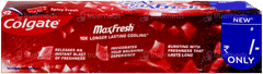 Colgate Maxfresh Ultrafreeze New With Cooling Crystals Spicy Fresh Red Gel Toothpaste 19Gm