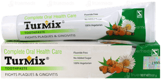 Turmix No Added Sugar Toothpaste 100Gm