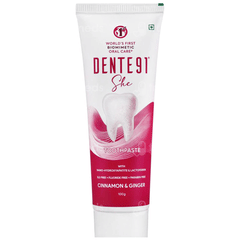 Dente 91 She Cinnamon & Ginger Toothpaste 100Gm Dente 91 She Cinnamon & Ginger Toothpaste 100Gm