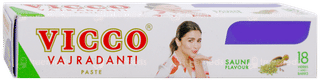 Vicco Vajradanti Saunf Flavour Paste 20Gm