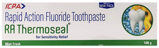Ra Thermoseal Fresh Mint Flavour Rapid Action Fluoride Toothpaste 100Gm