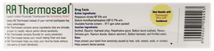 Ra Thermoseal Fresh Mint Flavour Rapid Action Fluoride Toothpaste 100Gm Ra Thermoseal Fresh Mint Flavour Rapid Action Fluoride Toothpaste 100Gm