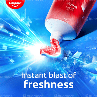 Colgate Maxfresh New With Cooling Crystal Spicy Fresh 150Gm Pack Of 4 Toothpaste