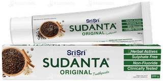 Sri Sri Tattva Sudanta Original Toothpaste 200Gm