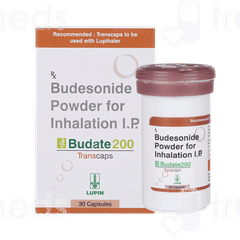 Budate 200 Transcaps 30