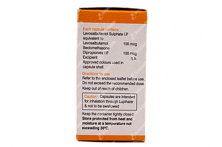 Salbair B 100/100 MCG Transcaps 30