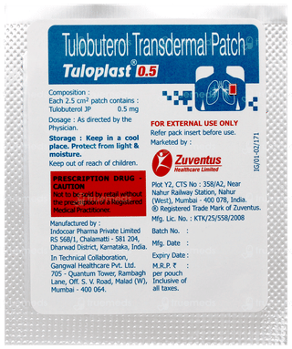 Tuloplast 0.5 Transdermal Patch 14