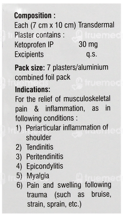 Infen Transdermal Plaster 7