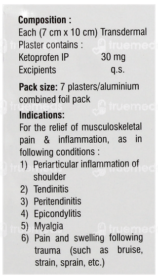 Infen Transdermal Plaster 7