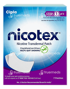 Nicotex 21mg Nicotine Transdermal Patch 7 Nicotex 21mg Nicotine Transdermal Patch 7