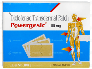 Powergesic 100mg Transdermal Patch 3