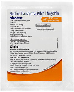 Nicotex 14mg Nicotine Transdermal Patch 1