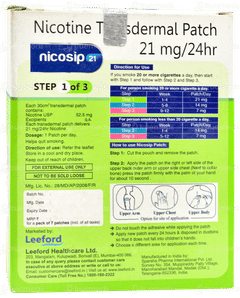 Nicosip 21 Transdermal Patches 7