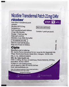 Nicotex 21Mg Nicotine Transdermal Patch 1