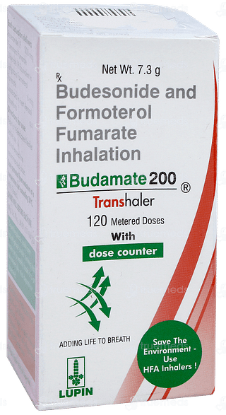 Budamate 200 Transhaler 120mdi