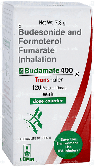 Budamate 400 Transhaler 120mdi