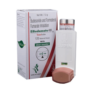 Budamate 400 Transhaler 120Mdi