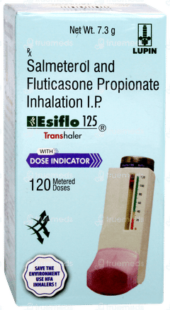 Esiflo 125 Transhaler 120mdi