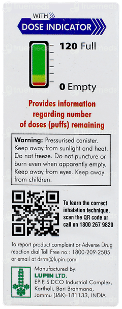 Esiflo 250 Transhaler 120mdi Esiflo 250 Transhaler 120mdi