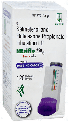 Esiflo 250 Transhaler 120mdi Esiflo 250 Transhaler 120mdi