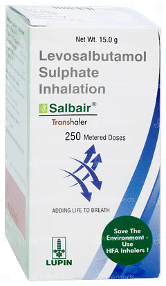 Salbair Transhaler 250mdi