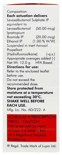 Salbair I Transhaler 200mdi