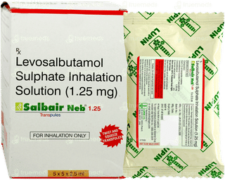 Salbair Neb 1.25 Transpules 2.5Ml