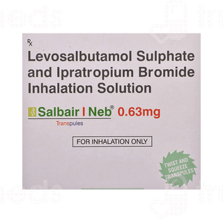 Salbair I Neb 0.63mg 2.5ml Pack Of 5 Transpules