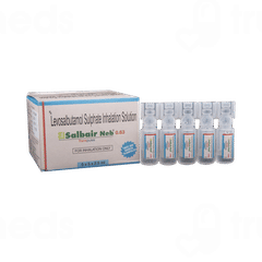 Salbair Neb 0.63mg 2.5ml Pack Of 5 Transpules