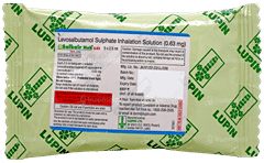 Salbair Neb 0.63Mg 2.5Ml Pack Of 5 Transpules