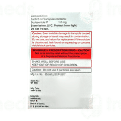 Budate Forte 2ml Pack Of 5 Transpules