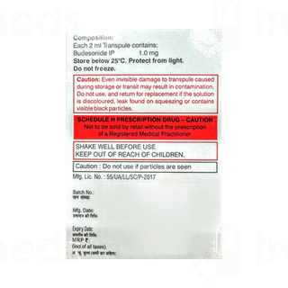 Budate Forte 2ml Pack Of 5 Transpules