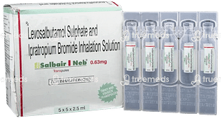 Salbair I Neb 0.63 MG Transpules 2.5 ML Pack Of 5