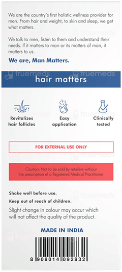 Man Matters Minoxifin Solution 60Ml