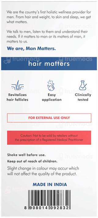 Man Matters Minoxifin Solution 60Ml