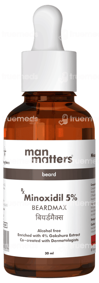 Man Matters Beardmax Alcohol Free Solution 30Ml