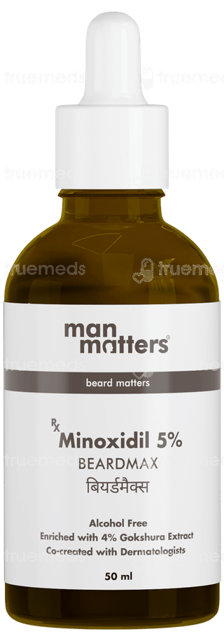 Man Matters Beardmax Alcohol Free Solution 50Ml