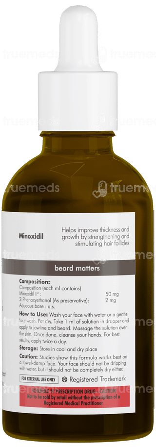 Man Matters Beardmax Alcohol Free Solution 50Ml
