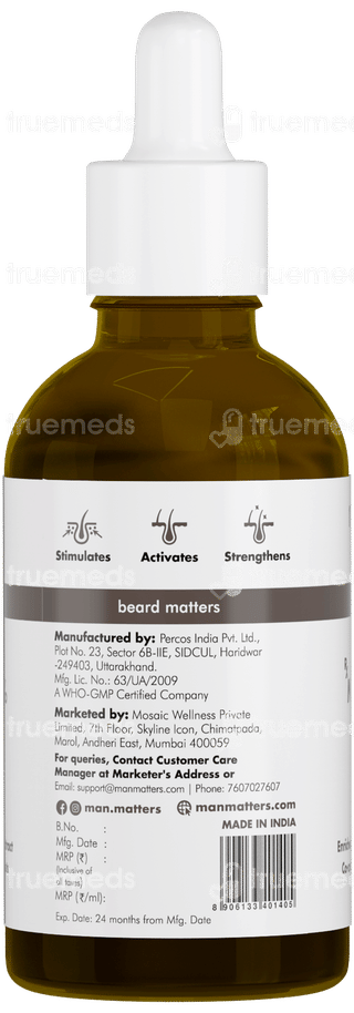 Man Matters Beardmax Alcohol Free Solution 50Ml