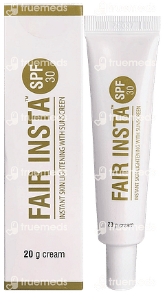 Fair Insta Spf 30 Sunscreen Cream 20gm Fair Insta Spf 30 Sunscreen Cream 20gm