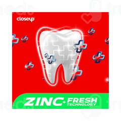 Closeup Everfresh+ Red Hot Toothpaste 4 Tubes