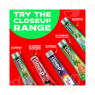 Closeup Everfresh+ Red Hot Toothpaste 4 Tubes