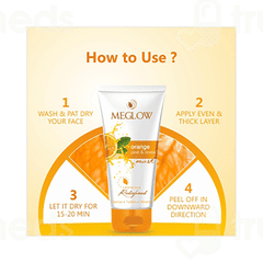 Meglow Orange Peel And Reveal Mask 70 GM