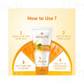 Meglow Orange Peel And Reveal Mask 70 GM